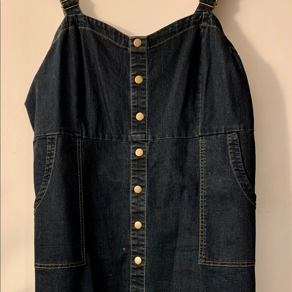 Denim dress
